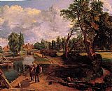 John Constable Famous Paintings - Flatford Mill